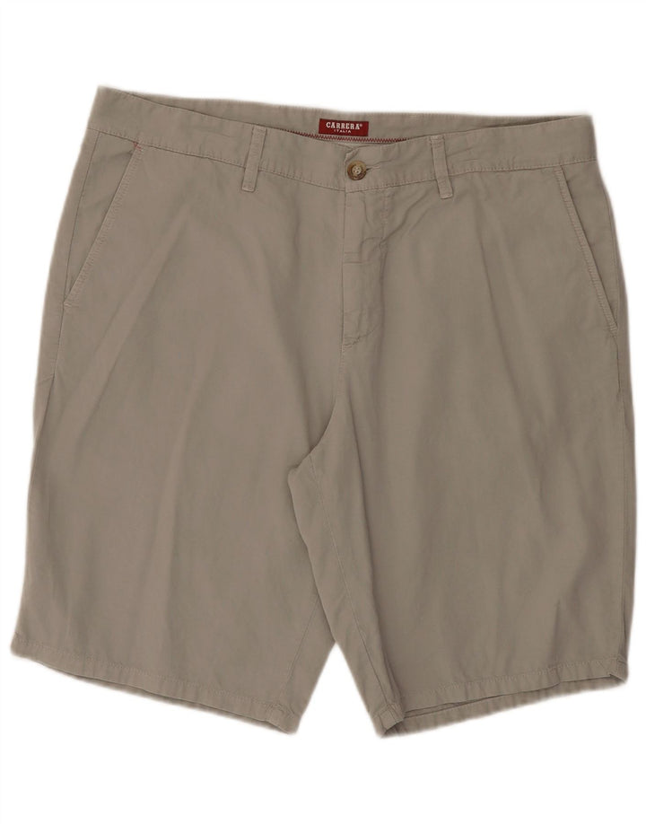 Pantaloni scurți chino pentru bărbați CARRERA W36, bumbac gri mare