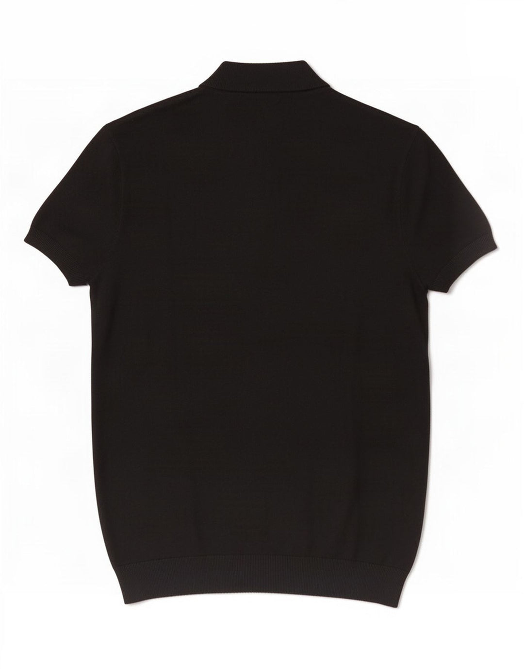 Tricou polo pentru bărbați Zara, viscoză neagră medie