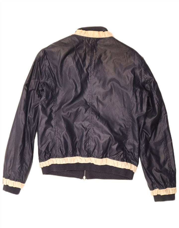 Jachetă pentru femei Moschino US 12, mare, albastru, poliester