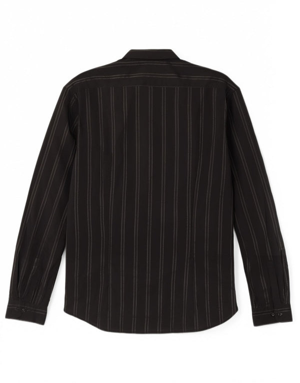 Cămașă pentru bărbați Hugo Boss Mărimea 43/44 XL Bumbac cu dungi negre
