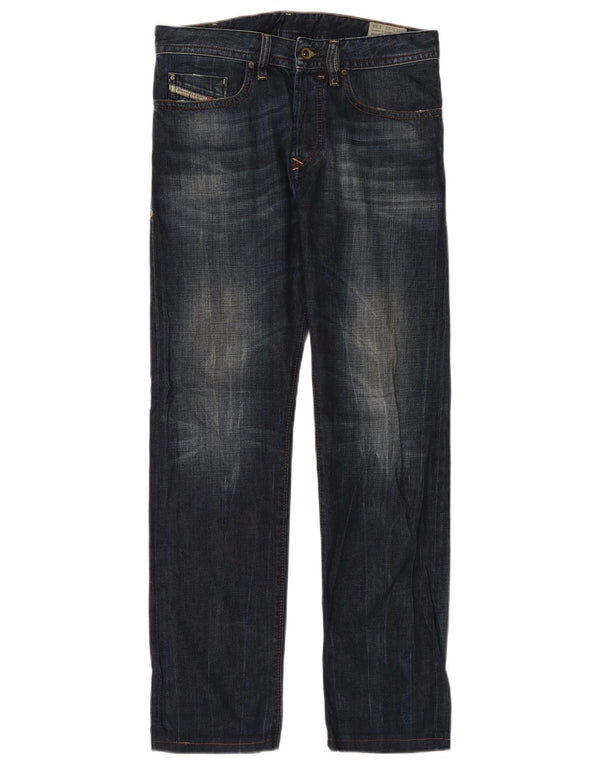 DIESEL Blugi pentru bărbați Buster Regular Slim Tapered W29 L30 Bumbac bleumarin