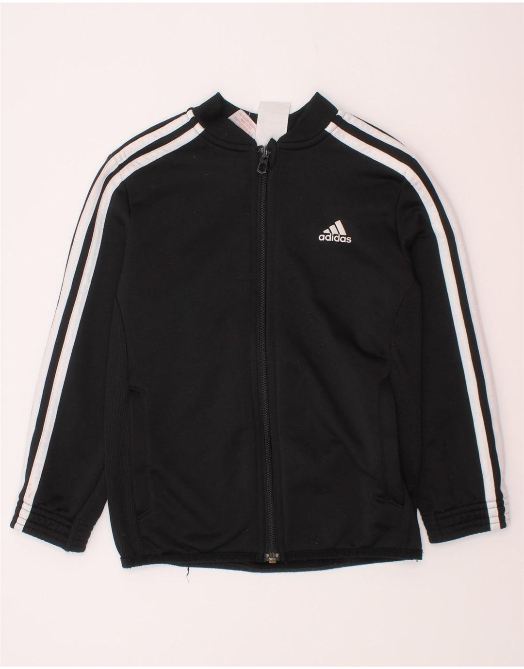 Adidas Boys Climalite Trening Top Jachetă 6-7 ani poliester negru