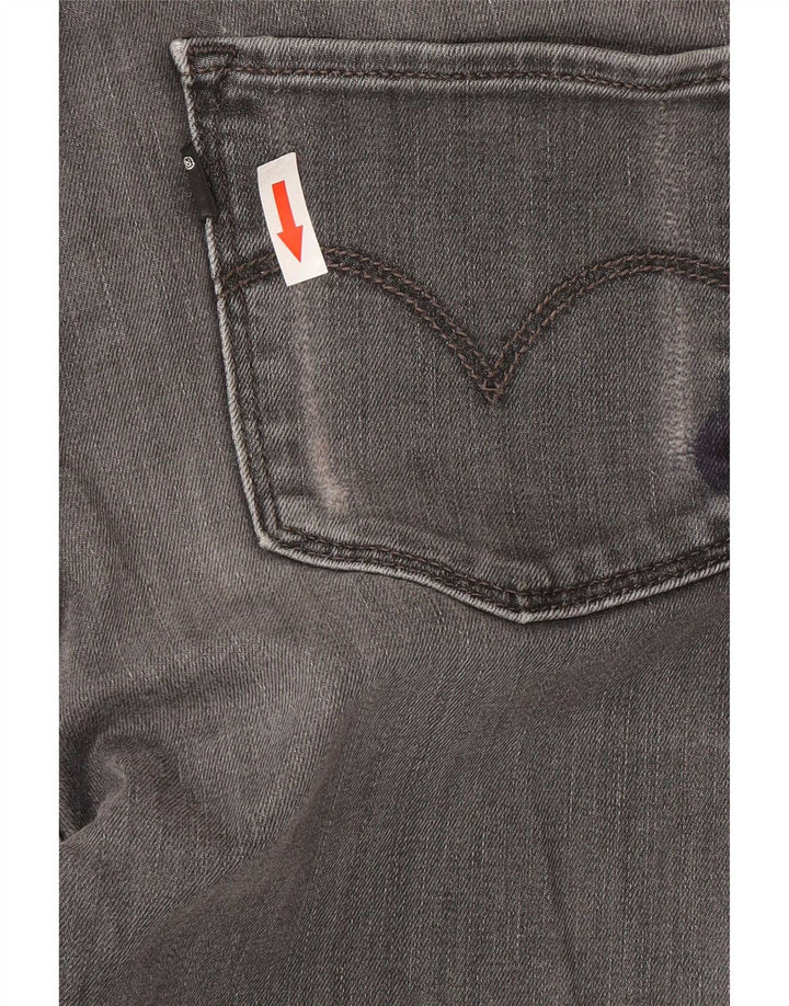 Blugi skinny pentru femei Levi's W26 L34 bumbac gri
