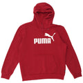 Pulover cu glugă grafic PUMA pentru bărbați, bumbac maro mediu