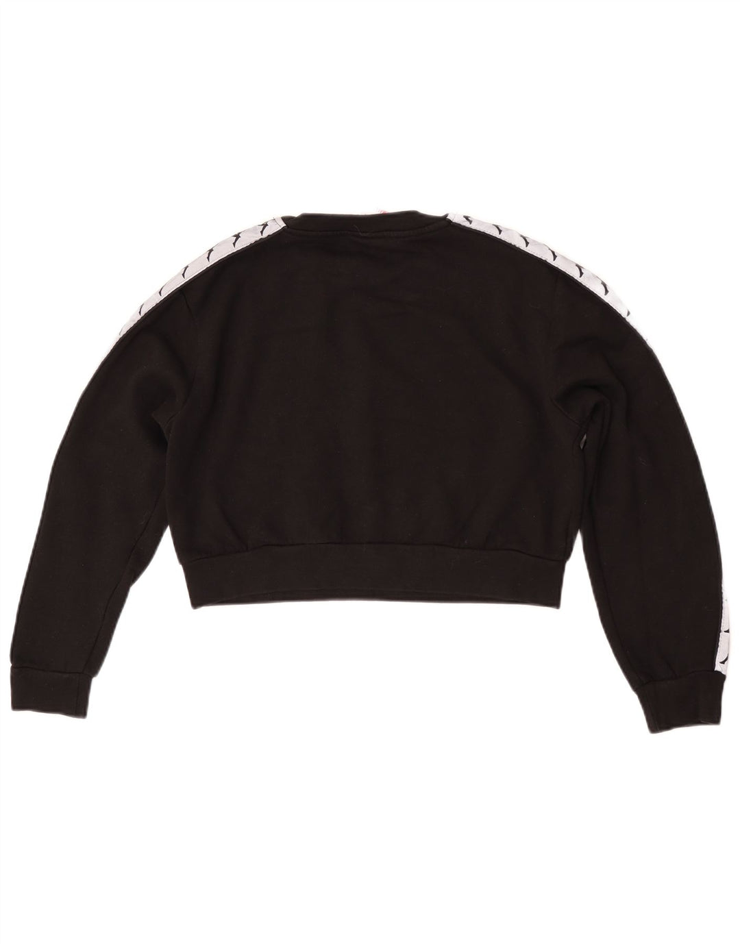 Hanorac oversize pentru femei Kappa Pulover UK 10, mic, negru, color block