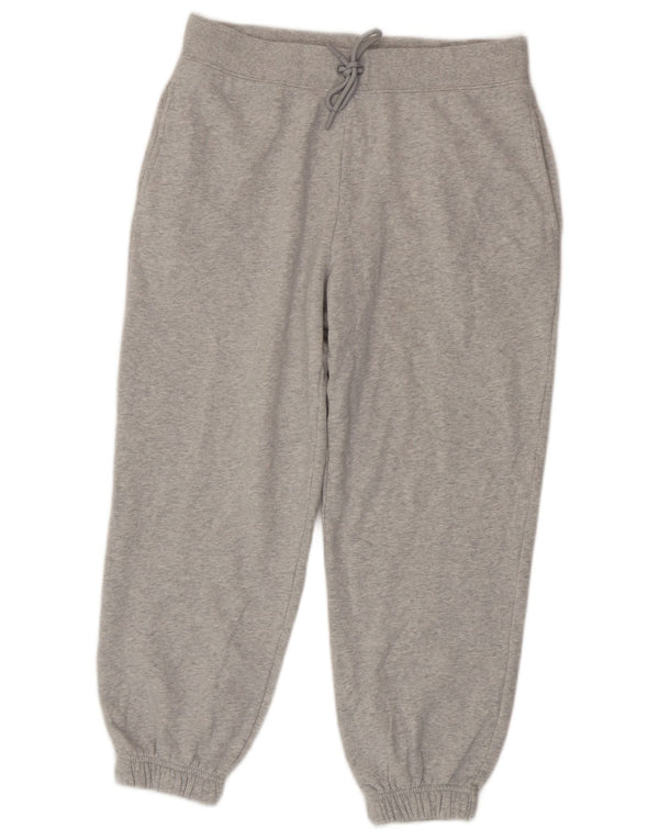 Marks & Spencer Pantaloni de trening pentru femei Crop Pantaloni de jogging UK 14 Large Gri
