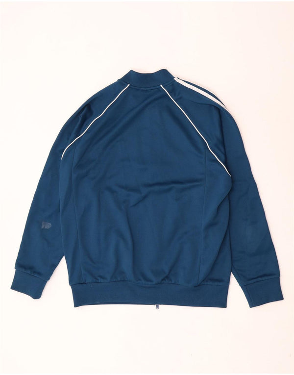 Jachetă de top pentru trening retro pentru bărbați Adidas XL, poliester, albastru Sport