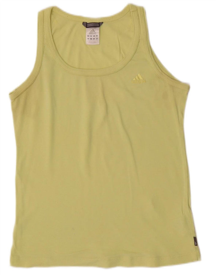 Vestă pentru femei ADIDAS UK 14, bumbac verde mediu