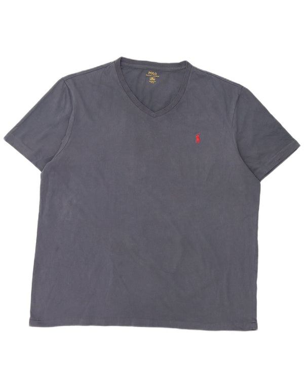 Tricou personalizat Polo Ralph Lauren pentru bărbați Top 2XL bleumarin