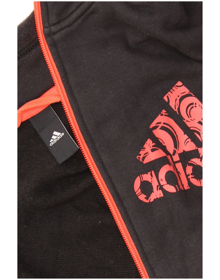 Jachetă de top pentru trening grafic ADIDAS UK 16, mare, gri