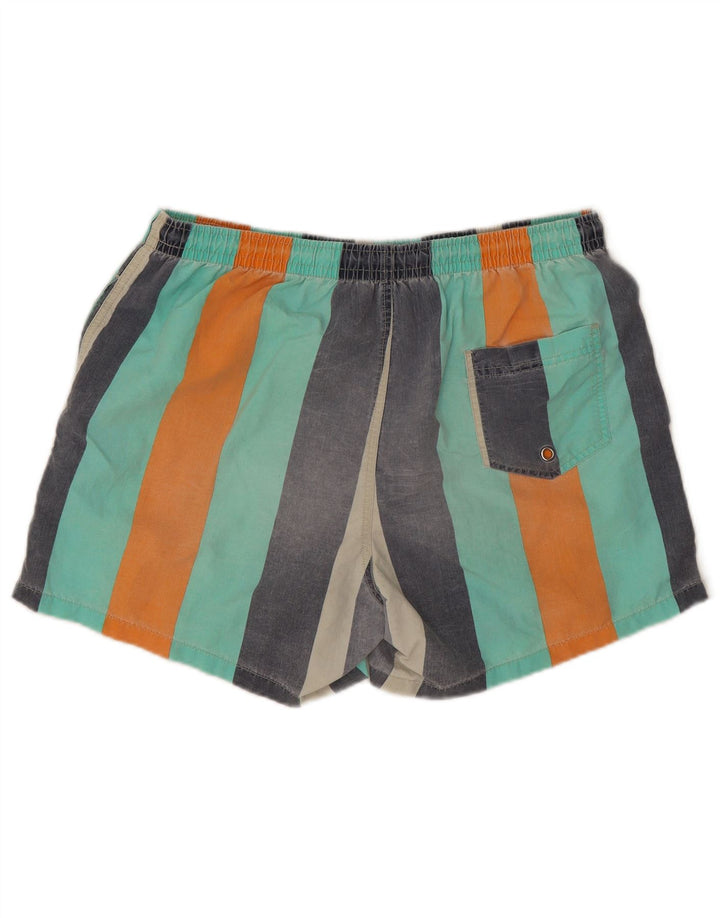 Pantaloni scurți de înot pentru bărbați Zara XL, multicolore, cu dungi