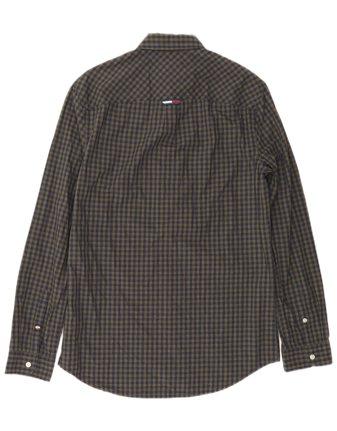 Cămașă pentru bărbați Tommy Hilfiger, cu tăiere obișnuită, mică, bleumarin, din bumbac