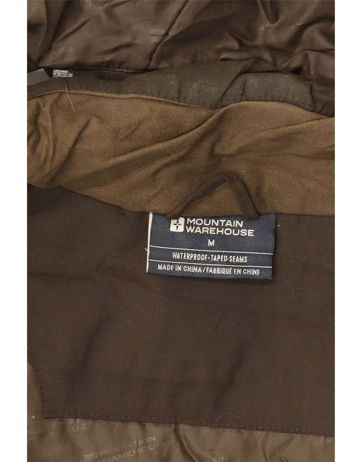 Jachetă parka cu glugă pentru bărbați Mountain Warehouse UK 38, nailon maro mediu