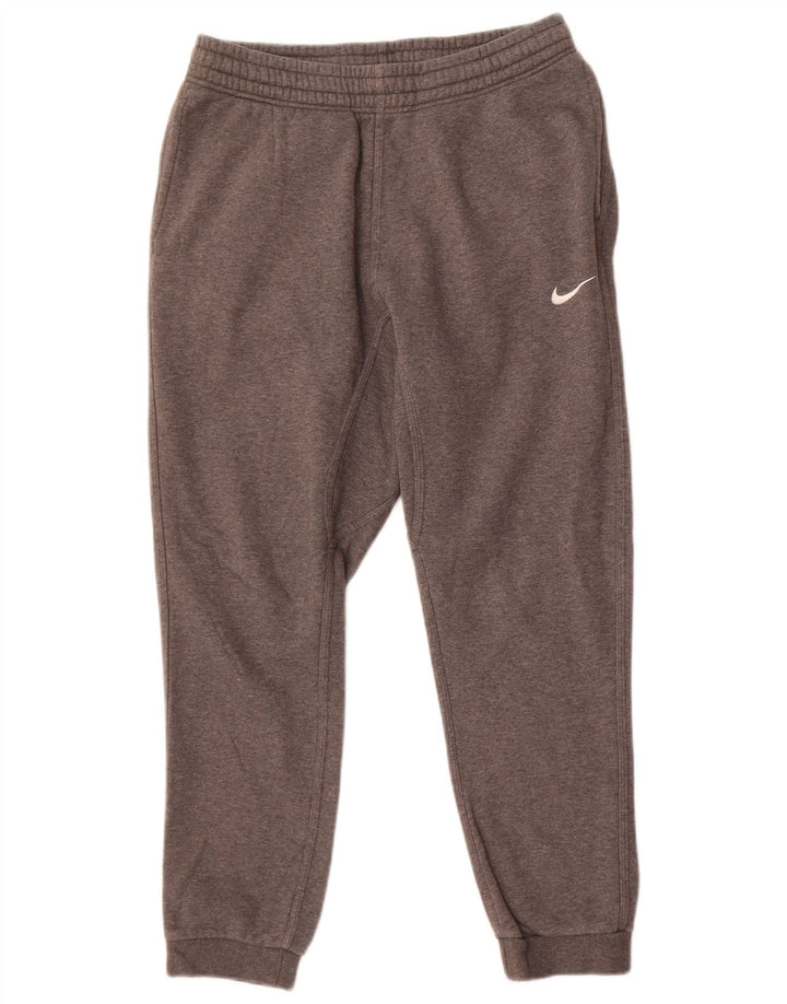 Pantaloni de trening Nike pentru bărbați Joggeri din bumbac gri mediu