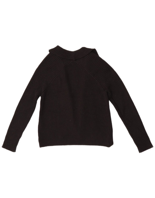 Pulover pentru femei Marks & Spencer Open Bolero UK 12 Medium Negru Acrilic