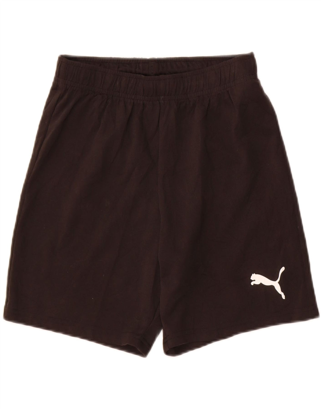 Pantaloni scurti sport Puma băieți 13-14 ani poliester negru