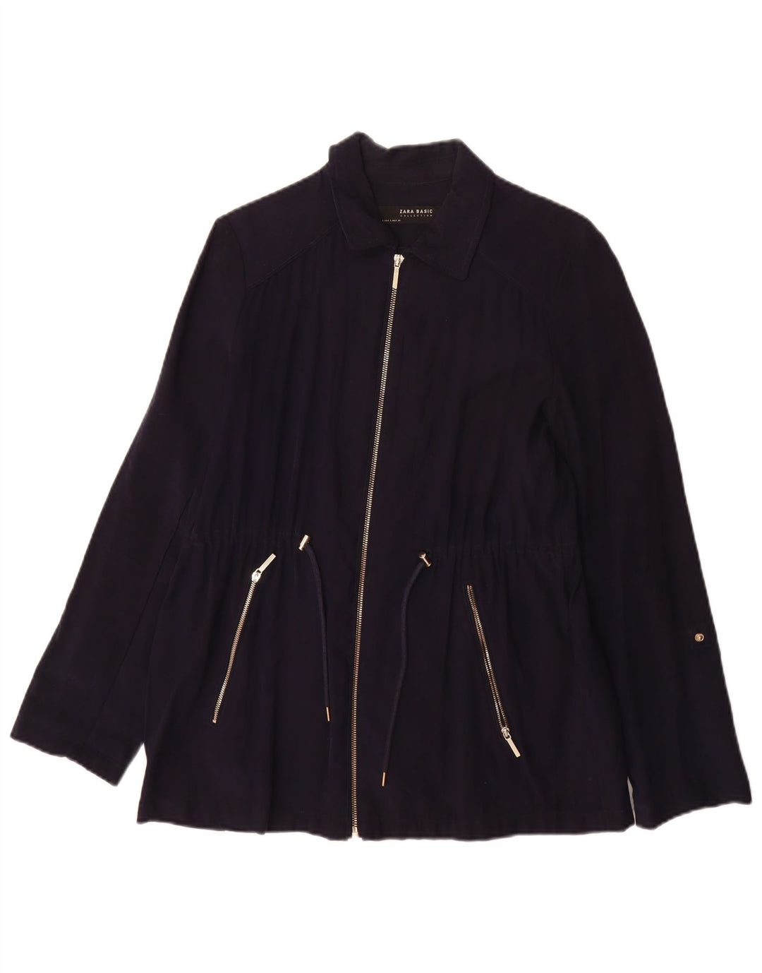 Bomber pentru femei Zara UK 10 Mic, viscoză bleumarin