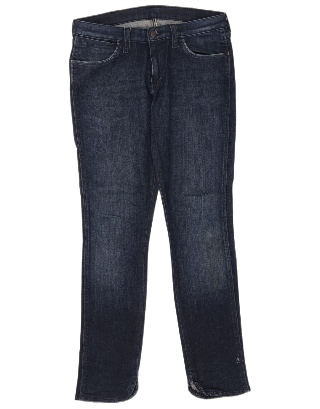 Blugi Slim Stokes Wrangler pentru femei W30 L32 bumbac bleumarin