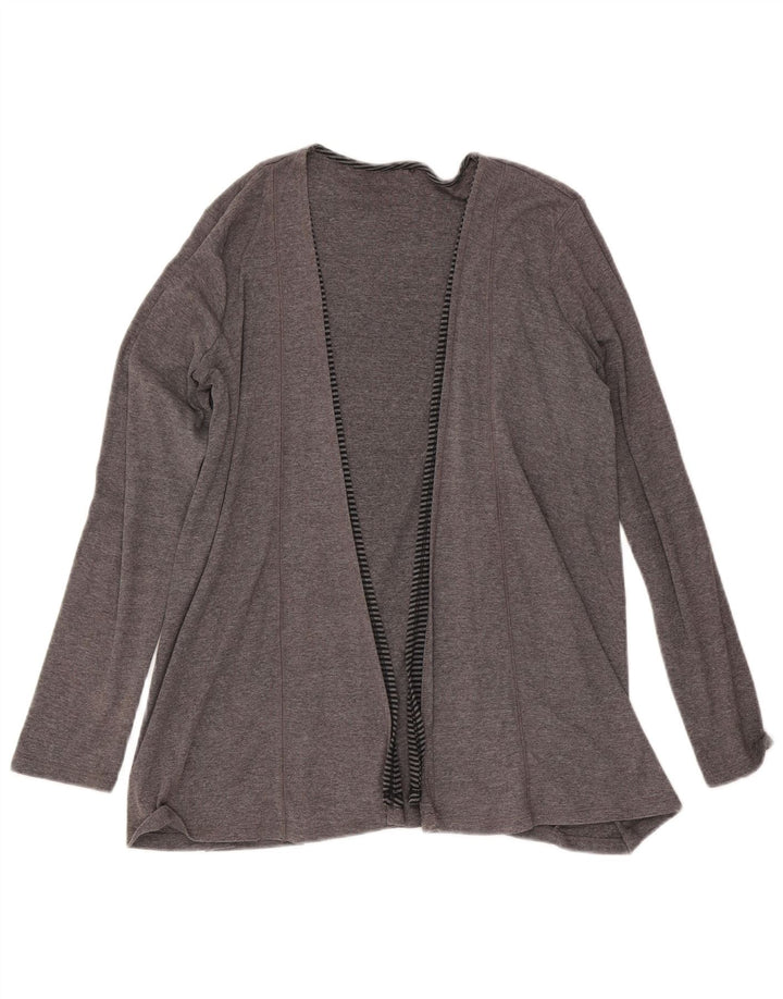 Pulover cardigan cu paragate pentru femei Marks & Spencer UK 14 gri mediu