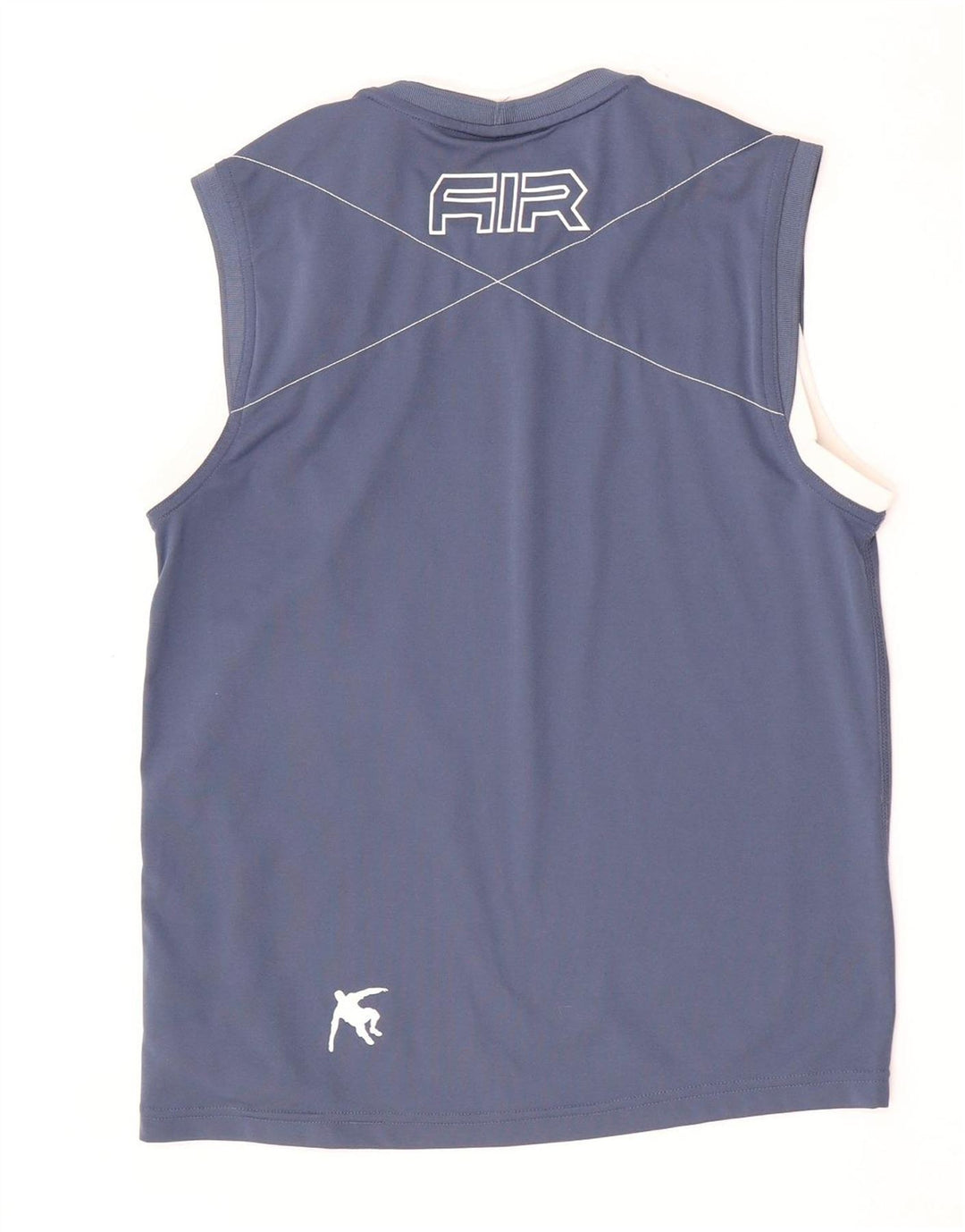 Vestă grafică pentru bărbați Nike Marea Britanie 36/38 Poliester geometric, albastru mic
