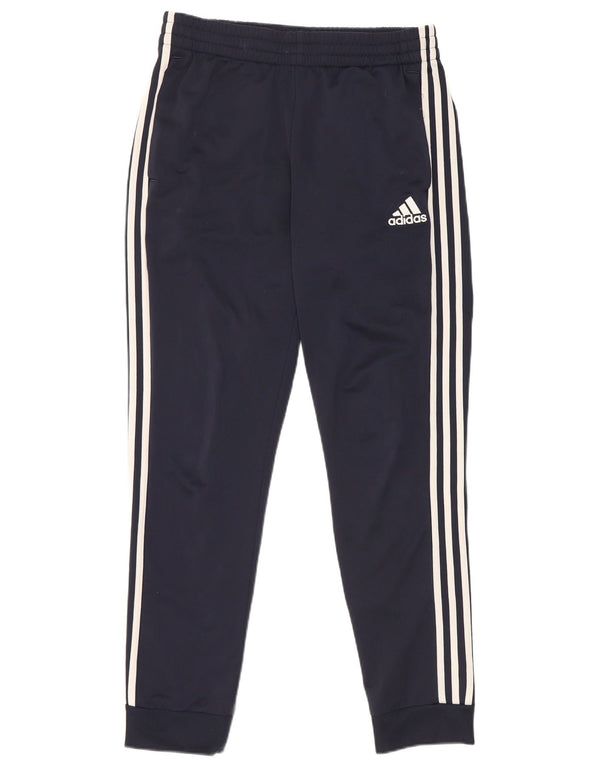 Pantaloni de trening pentru bărbați Adidas Pantaloni de jogging Marea Britanie 40/42 Poliester mediu bleumarin