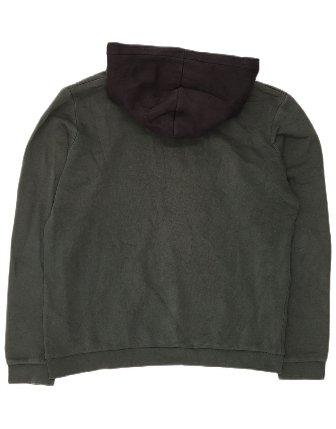 JACK & JONES Pulover cu glugă cu grafic pentru băieți 15-16 ani, color verde
