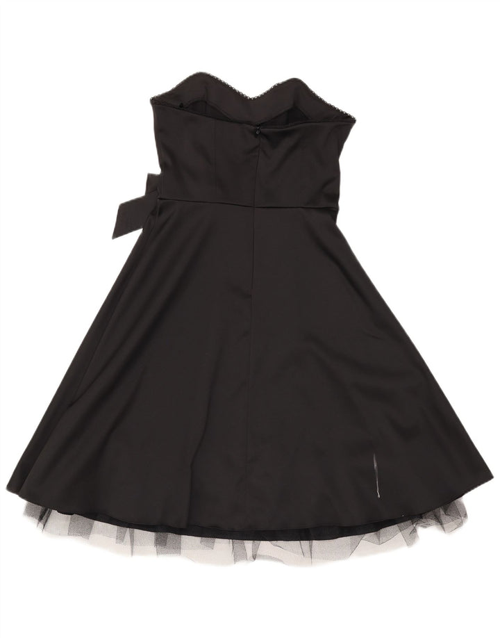 Rochie pentru femei Bay fără bretele UK 10 Poliester negru mic