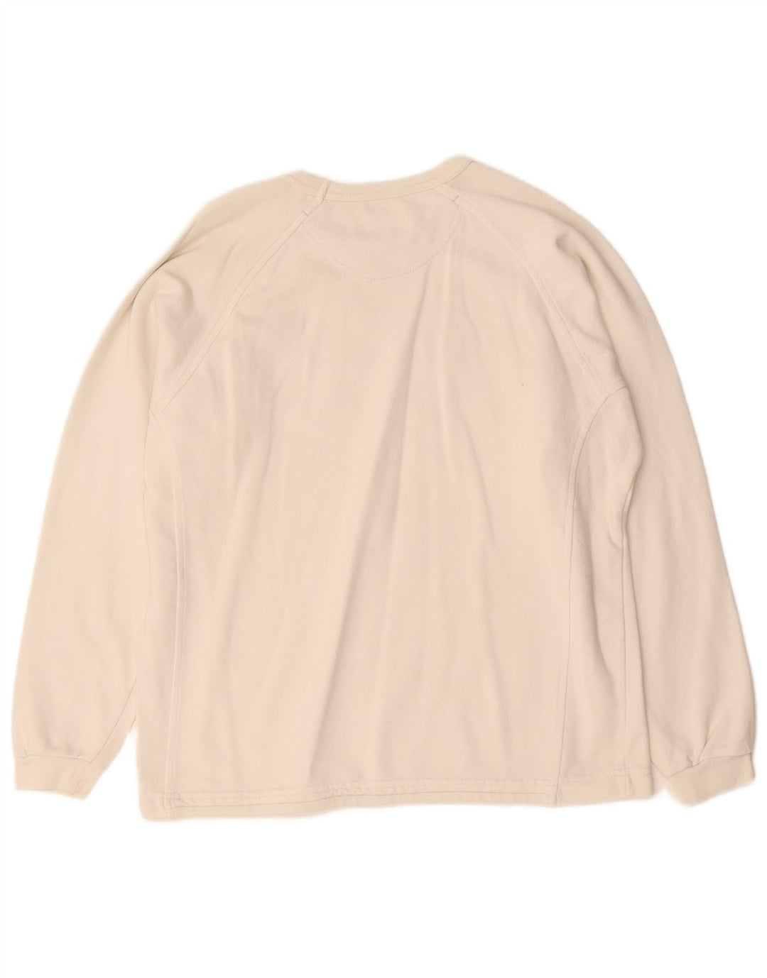 Pulover supradimensionat cu grafic pentru femei Champion UK 10 Small Off White