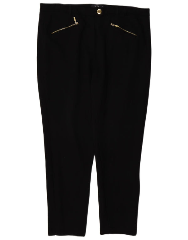 Marks & Spencer Pantaloni casual The Mia Slim pentru femei UK 18 XL W38 L28 Negru
