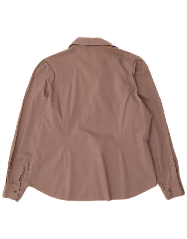 Bluză cămașă pentru femei Marks & Spencer UK 18 XL bumbac gri