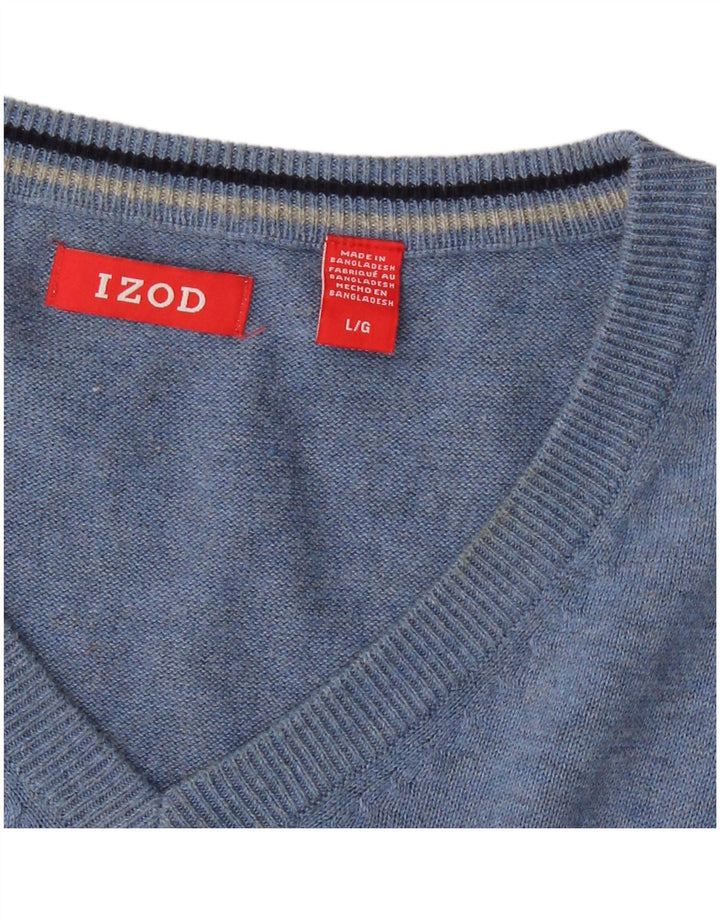 IZOD Vest pentru bărbați Tank Top Large Blue