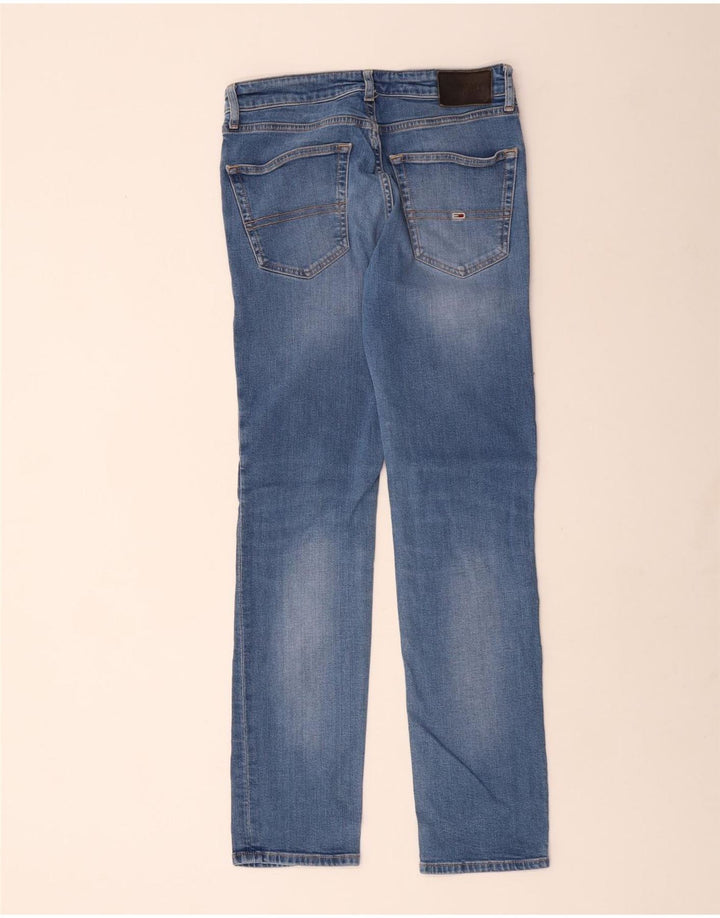 Blugi slim pentru bărbați Tommy Hilfiger W30 L30 bumbac albastru