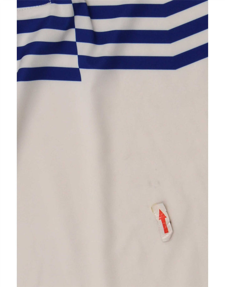 Tricou polo Puma pentru bărbați, mediu alb, bloc de culoare