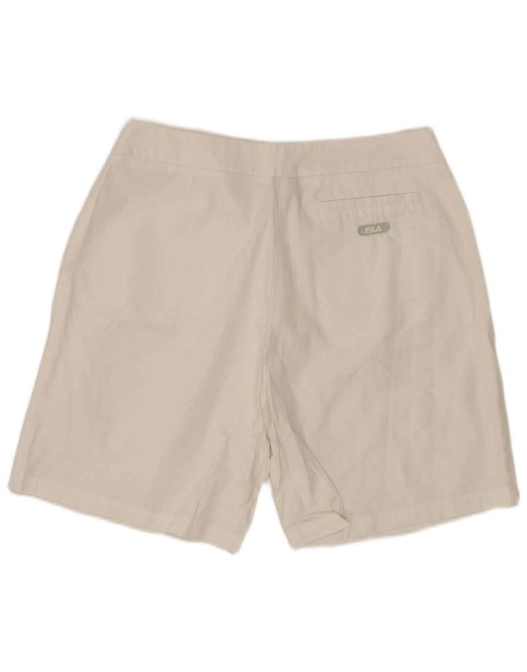 Pantaloni scurți chino FILA pentru femei IT 44 Medium W30 Bumbac alb