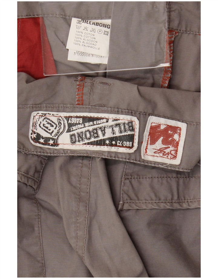 BILLABONG Bermude pentru bărbați Cargo W34 Mare bumbac gri