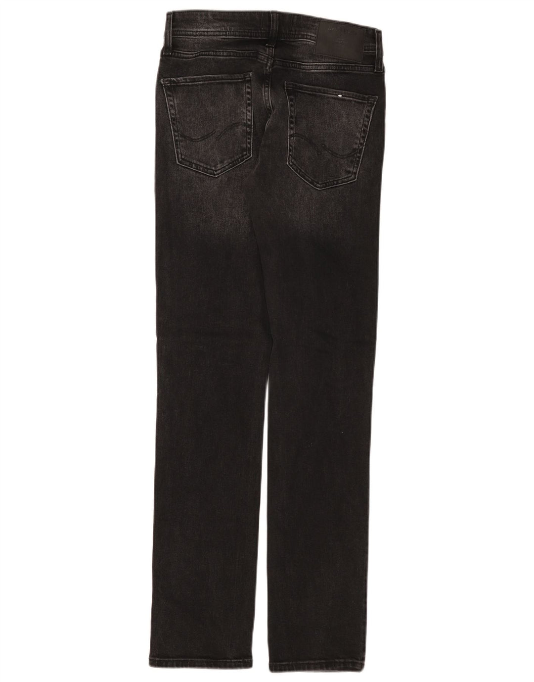 Blugi slim pentru bărbați Jack & Jones W28 L32 negri
