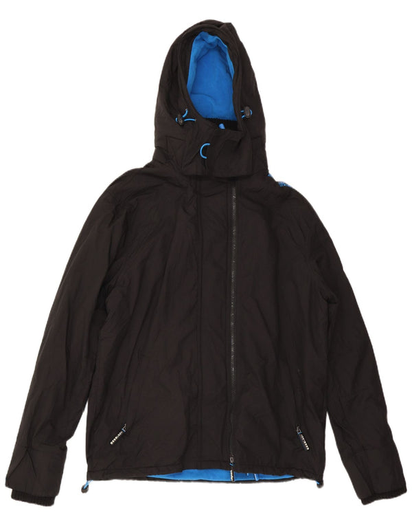 Jachetă Windcheater Graphic Windbreaker pentru bărbați Superdry UK 42 XL Negru