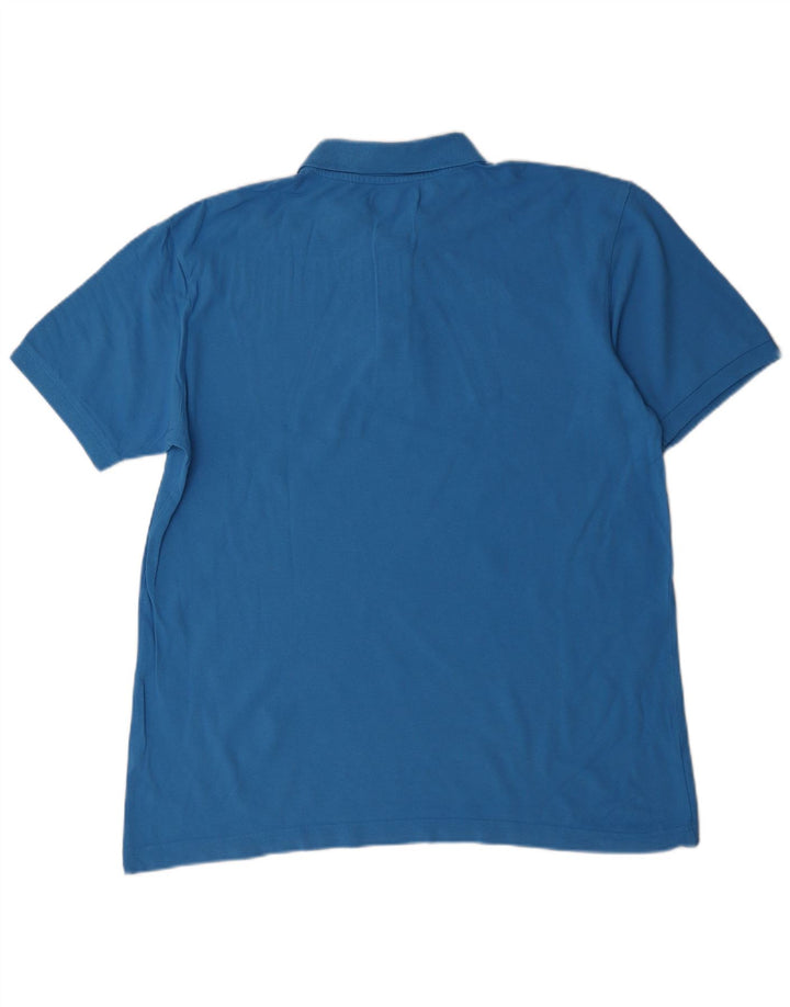 Cămașă polo pentru bărbați Kappa 2XL, bumbac albastru