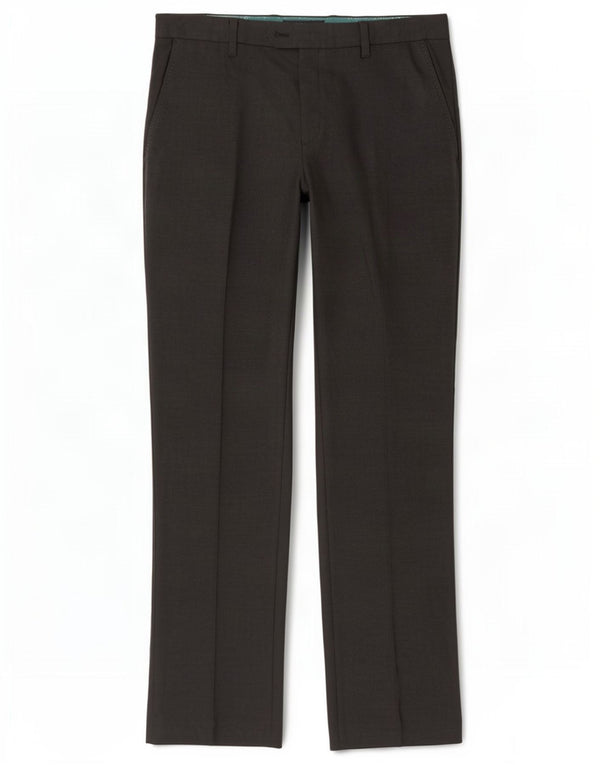 Ted Baker Pantaloni drepți pentru bărbați L36 L32 Poliester cu pete gri