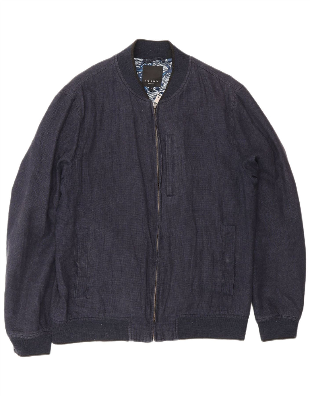 Bomber pentru bărbați Ted Baker Mărimea 4, mare, in albastru marin