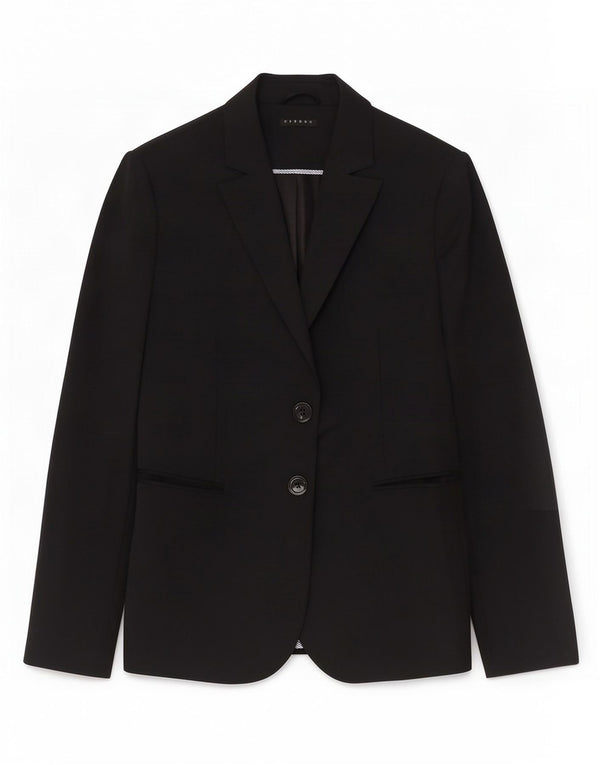 Jachetă blazer pentru femei Sisley cu 2 nasturi UK 12 Medium Black