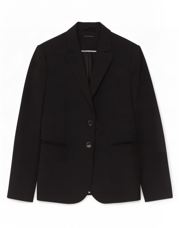 Jachetă blazer pentru femei Sisley cu 2 nasturi UK 12 Medium Black