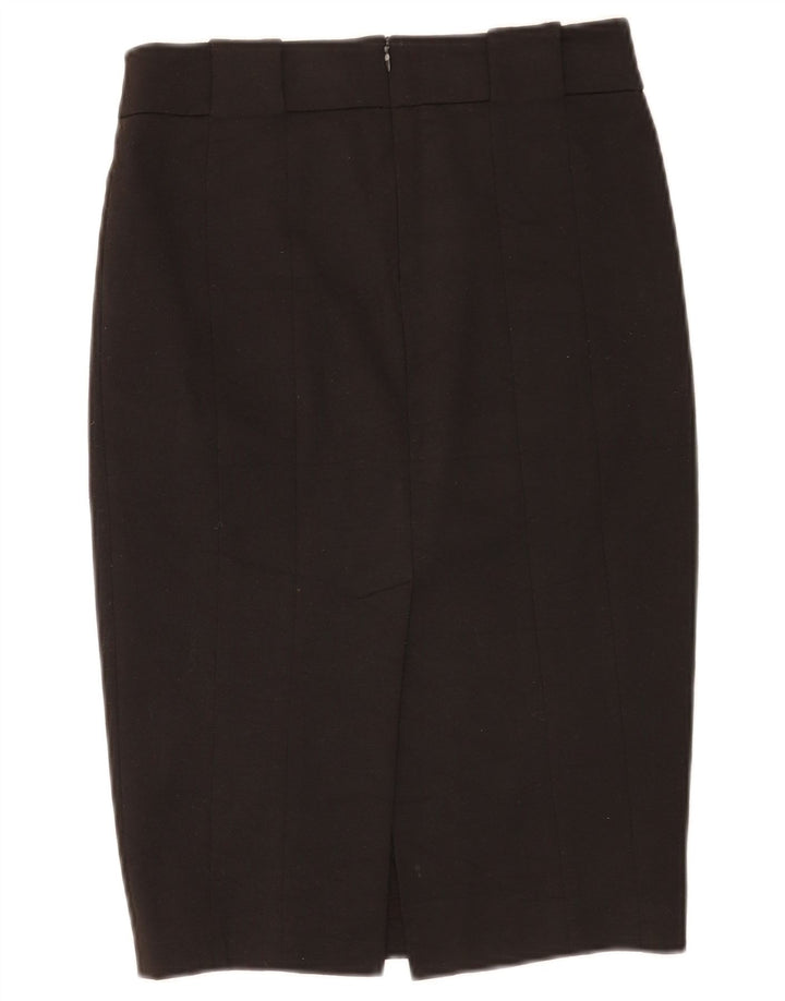 Fusta Creion Femei Zara Mica W26 Poliester Negru