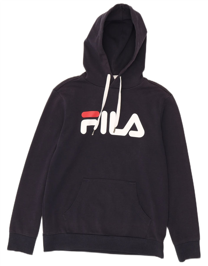 Pulover Fila pentru bărbați cu capota, mediu, bleumarin