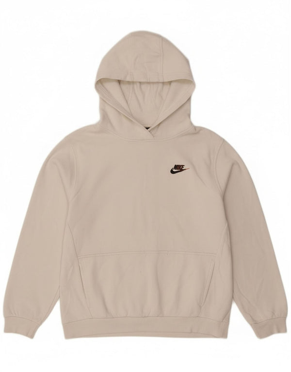 Pulover Nike pentru băieți 13-14 ani XL bumbac alb