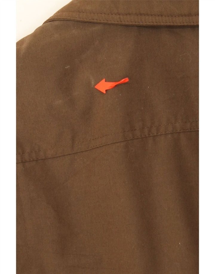 Jachetă de vânt pentru bărbați Sea Barrier, cu ajustare largă, UK 36, maro, mic