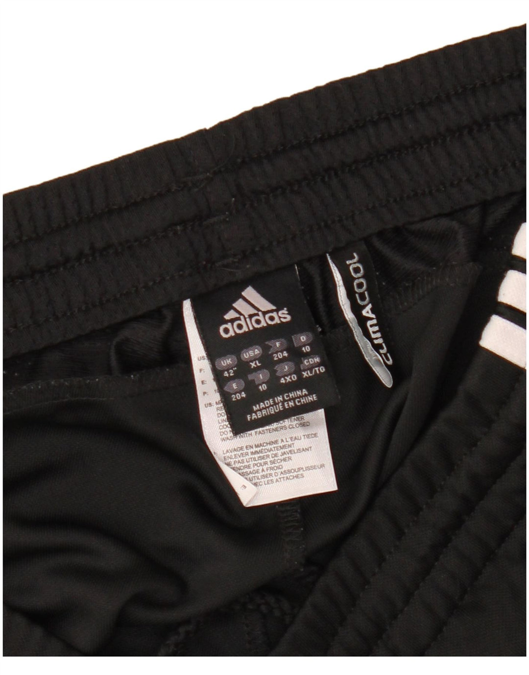 Pantaloni scurți sport ADIDAS Climacool Bermuda 2XL, negru, color block