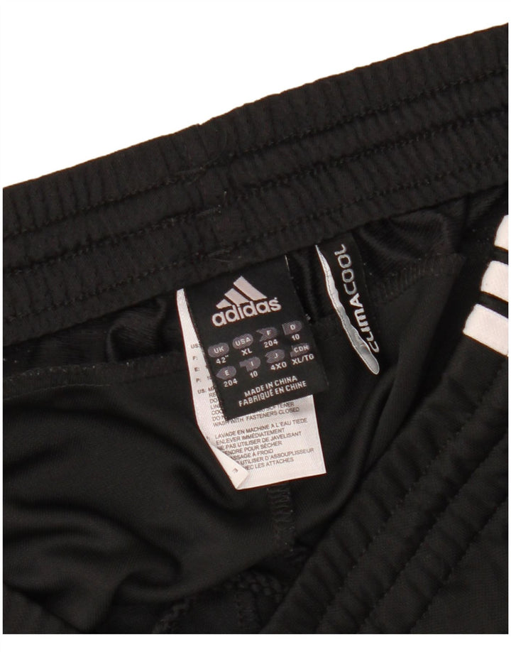 Pantaloni scurți sport ADIDAS Climacool Bermuda 2XL, negru, color block