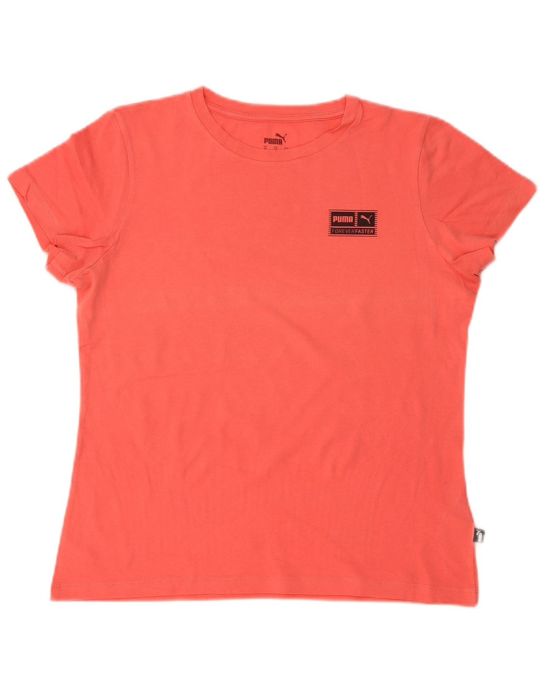 Puma Tricou pentru femei Top UK 14 Medium Orange Bumbac