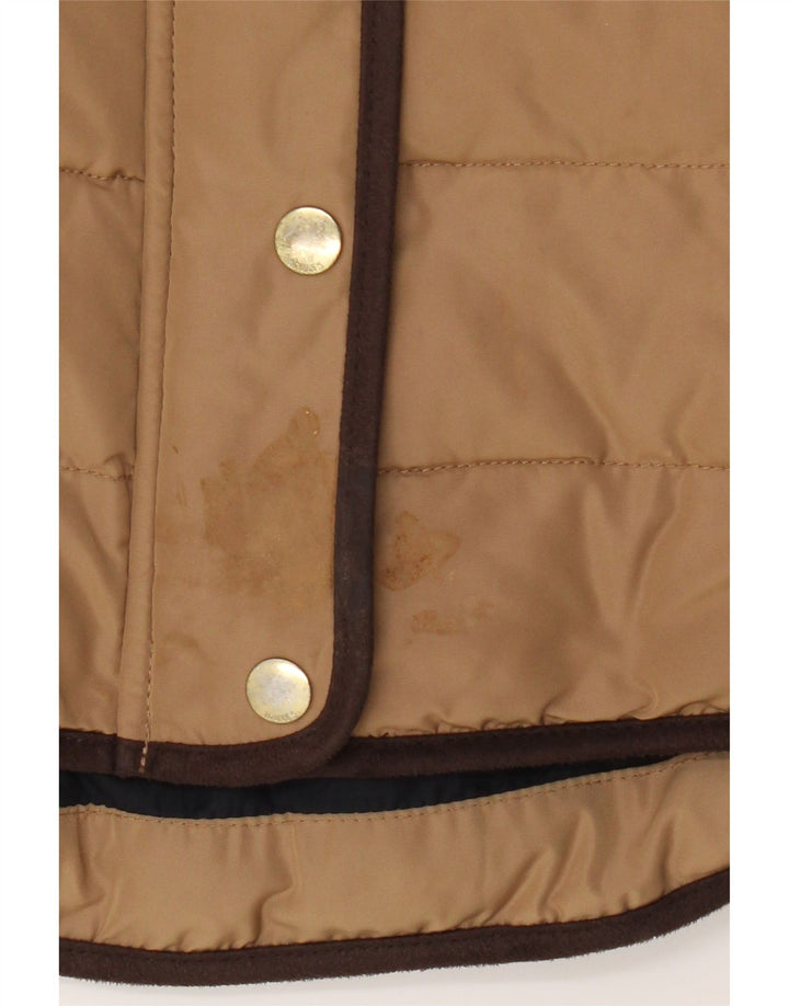Jachetă căptușită pentru femei Joules UK 8 Small Beige Poliester
